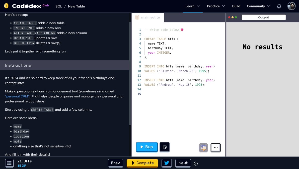 silvyethcode's tweet image. BFFs 👯 #CodedexBFFs @codedex_io