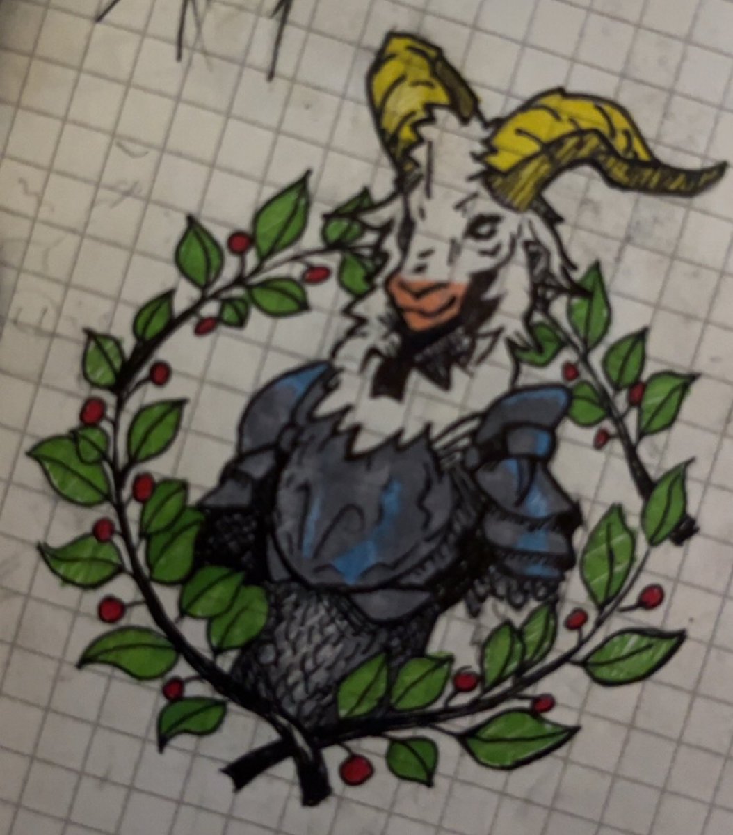 Scruffyducky2's tweet photo. Knight making his rounds 

#artmoots #art #traditionalart #rams #fordsquared https://t.co/eoAQsiuo4r