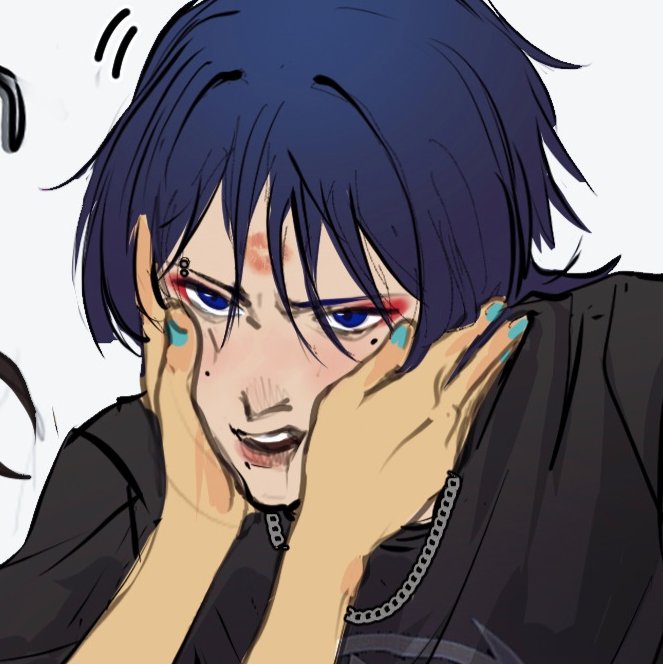 Kallynnei's tweet photo. Idk what I did to these scaramouche in particular but I can't stop looking at them https://t.co/liCPNavgBJ