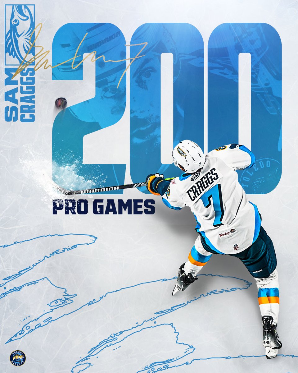 Congrats to our very own Sam Craggs on pro game 2⃣0⃣0⃣, with ALL 200 being in a Toledo uniform. 

Here's to another 200 in T-Town, Scraggsy <a href="/s_craggs7/">Sam Craggs</a> 🐟
