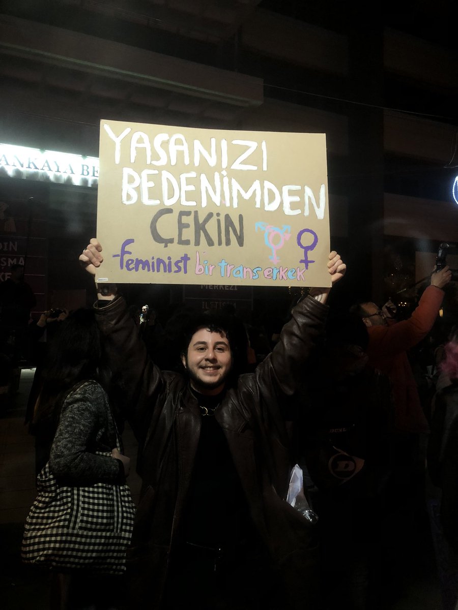 trans erkekler öznesi değil feminizmin taaa kendisiymis💅🏻