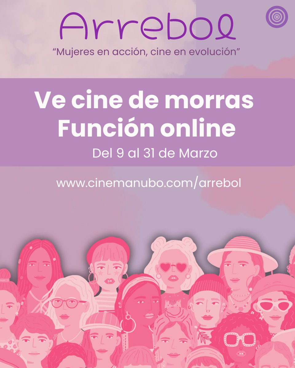 CinemaNubo's tweet photo. ¡VE CINE DE MORRAS! 🩷☁️🎥
FUNCIÓN ONLINE y GRATUITA
Celebramos la creatividad y el talento, reconocemos el valor de alzar la voz y luchar desde nuestra trinchera; fomentamos el consumo de nuestras historias y conmemoramos el día de la mujer https://t.co/0qgAloEeT0 https://t.co/W91Oc0tqBO