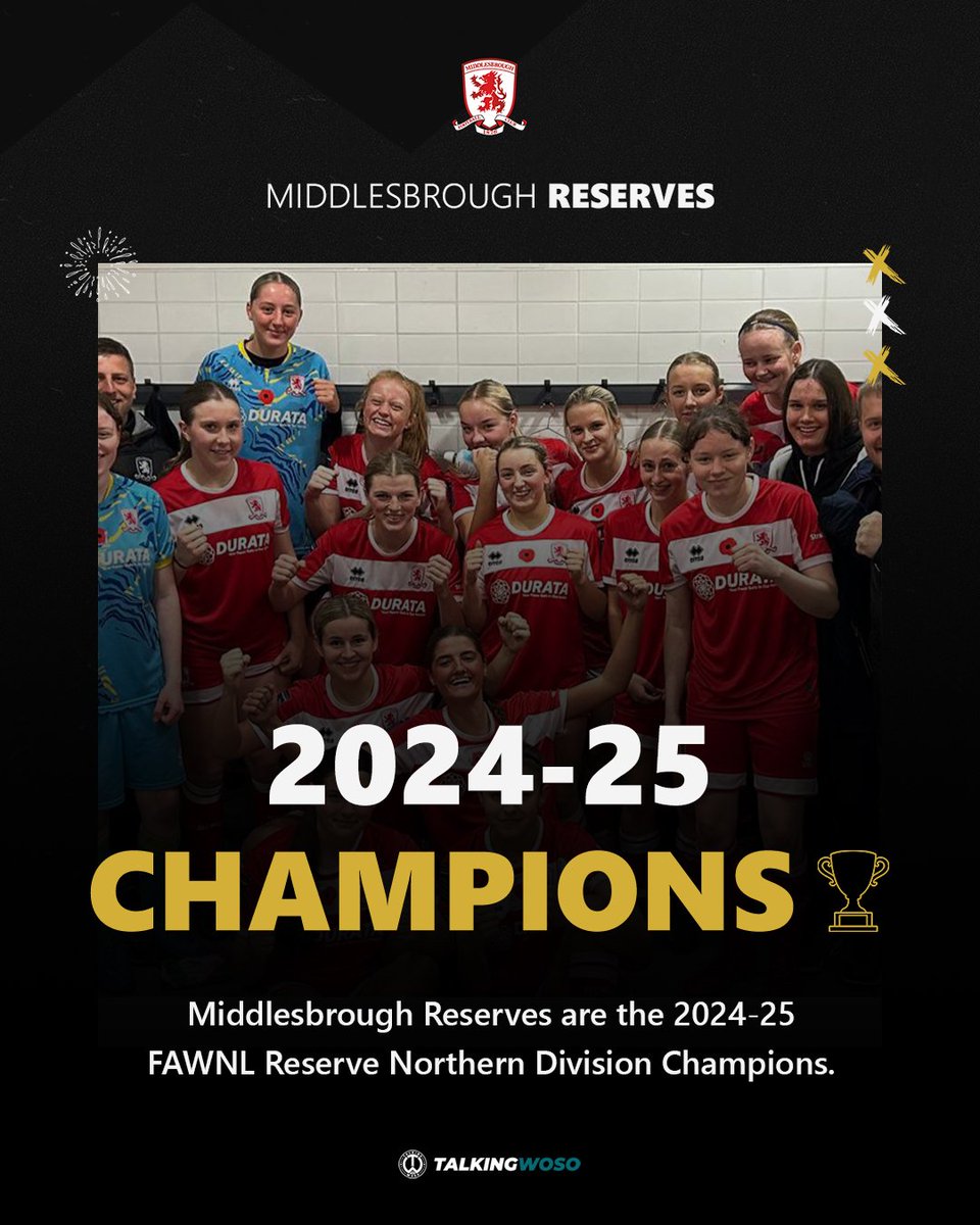 TalkingWoSo's tweet photo. FAWNL Reserve Champions 💥

Reserve Northern Division 
🏆 @BoroWomen Reserves

Reserve Midland Division
🏆 @scfc_women Development 

Reserve South East &amp; Central Division
🏆 @WatfordFCWomen Development

Reserve South West Division 
🏆 @AFCBournemouthW Development

#FAWNLNextGen https://t.co/PUjuWxQSYU