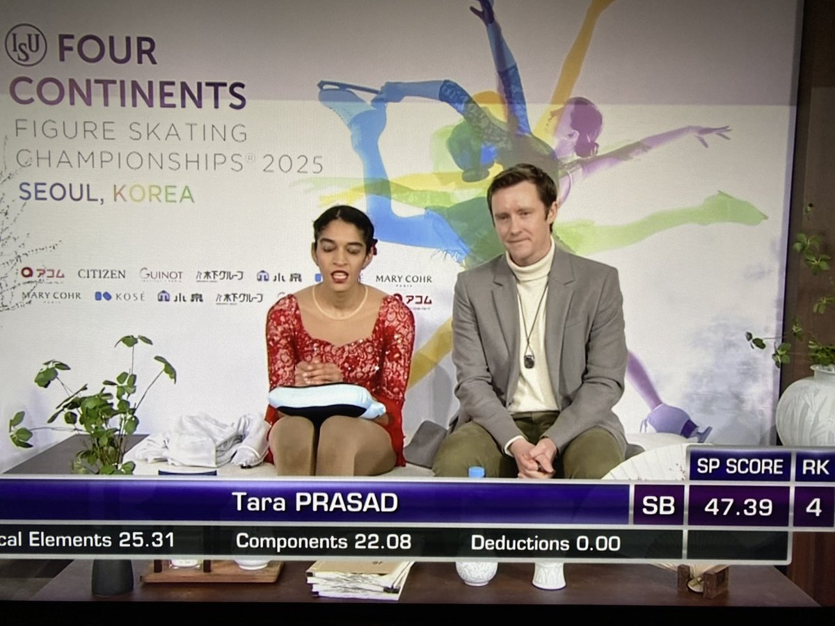 LynthasLzCorner's tweet photo. Finally sat down 2 Watch #4ContsFigure #4CCFigure. I recall this skater, Tara Prasad, fm ~2 yrs ago. It was the 1st time 4 me 2 c a rep fm 🇮🇳. she looked stiffed but thx goodness, she improved so much on the arm movement. I mean look who her coach is now. Good 🎶 choice! https://t.co/KmXTBT2JqB