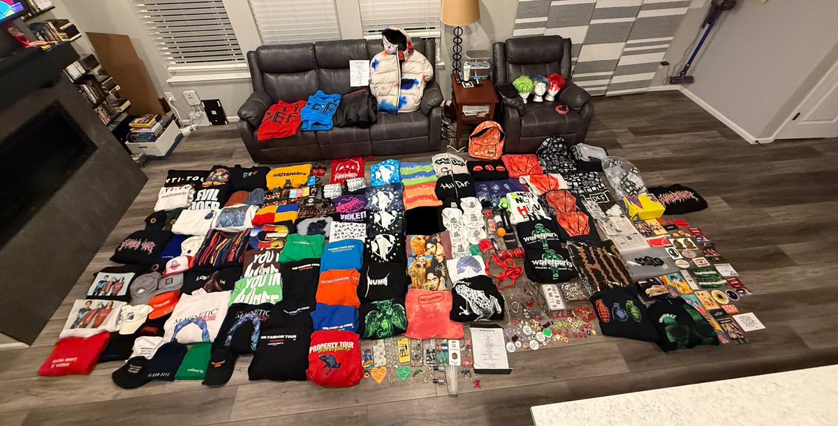 ris ✌🏼 (@rissatrix) on Twitter photo WATERPARKS COLLECTION UPDATE 2025- it’s grown since 2022. Yes i’m a merch whore😬 <a href="/waterparks/">WATERPARKS</a> <a href="/awsten/">AWSTEN KNIGHT</a> <a href="/underscoregeoff/">GEOFF WIGINGTON</a> <a href="/PARXAFTERDARK2/">PARX AFTER DARK 2</a> <a href="/hiidef3000/">hdi</a> This shit took too long and destroyed my house- so this will be an updated thread WATERPARKS COLLECTION UPDATE 2025- it’s grown since 2022. Yes i’m a merch whore😬 <a href="/waterparks/">WATERPARKS</a> <a href="/awsten/">AWSTEN KNIGHT</a> <a href="/underscoregeoff/">GEOFF WIGINGTON</a> <a href="/PARXAFTERDARK2/">PARX AFTER DARK 2</a> <a href="/hiidef3000/">hdi</a> This shit took too long and destroyed my house- so this will be an updated thread