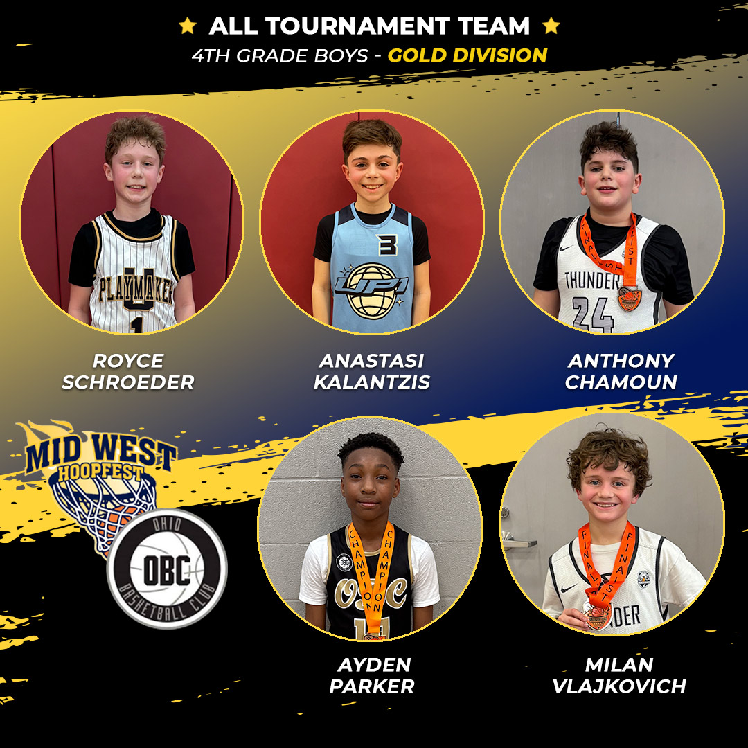 OhioBasketball.com (@ohio_basketball) on Twitter photo Midwest Hoops/OBC Classic, 4th-grade boys gold division all-tournament team! #PlayermakersU #thunderdawgs <a href="/OBCBasketball/">Ohio Basketball Club</a> <a href="/yngdr2/">Ohio Basketball Club</a> #Up1 Midwest Hoops/OBC Classic, 4th-grade boys gold division all-tournament team! #PlayermakersU #thunderdawgs <a href="/OBCBasketball/">Ohio Basketball Club</a> <a href="/yngdr2/">Ohio Basketball Club</a> #Up1