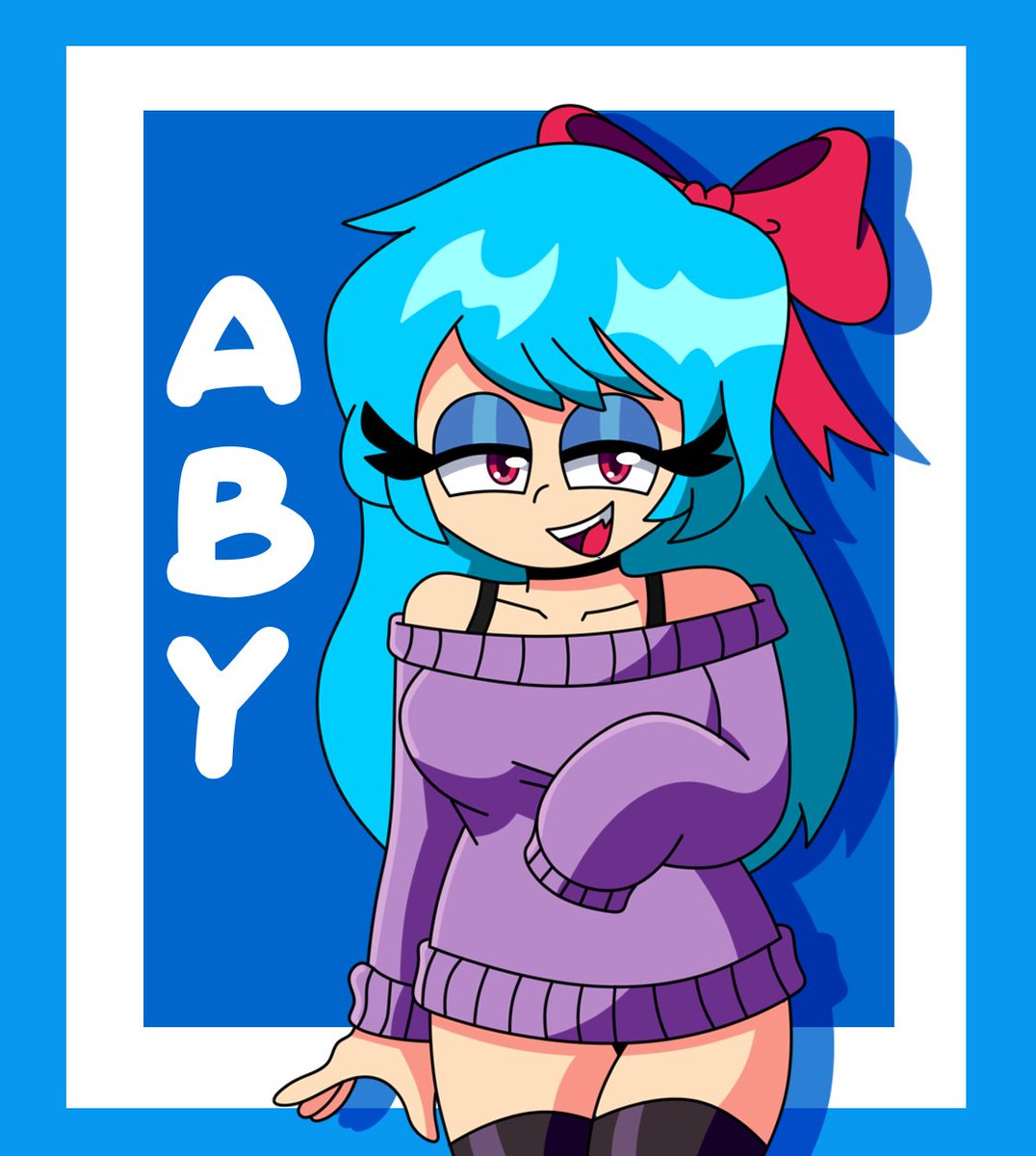 yuverly6's tweet photo. Y volvemos a los remakes con el primer dibujo de aby 🩵 #oc #art #AnimeArt #digitalart #hxv #remake #remakechallenge https://t.co/jg8RM3KXqk