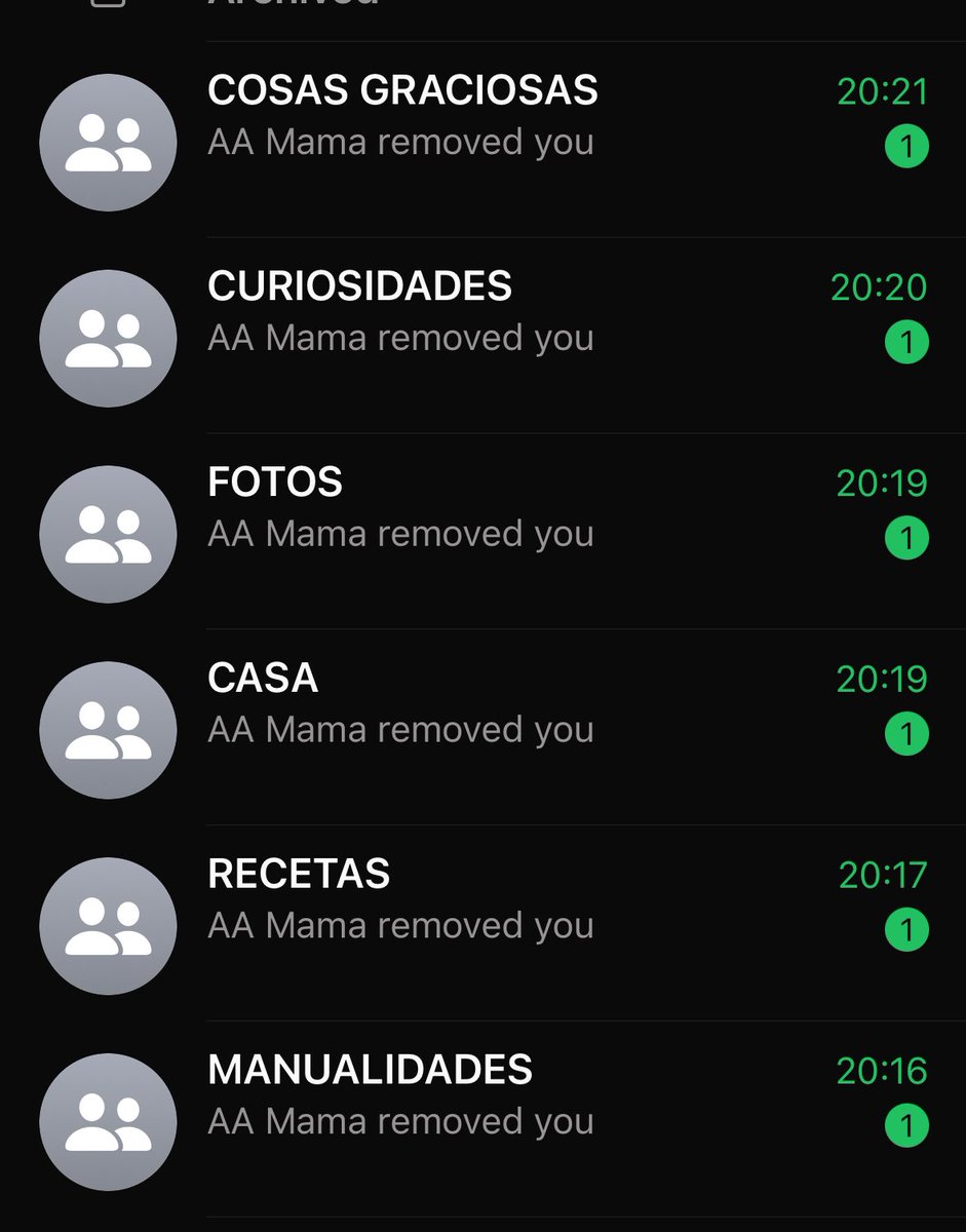 le he enseñado a mi madre que se puede hacer grupos con ella sola para guardarse cosas si mete a un participante y luego lo echa y ahora estoy siendo utilizado