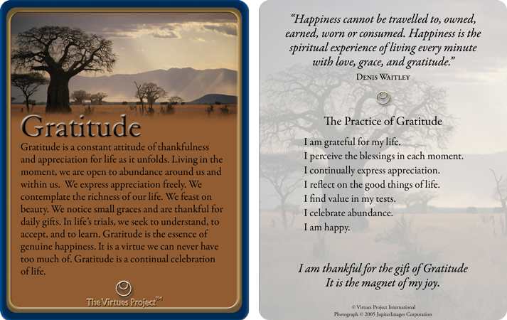 The Virtues Project tweet media