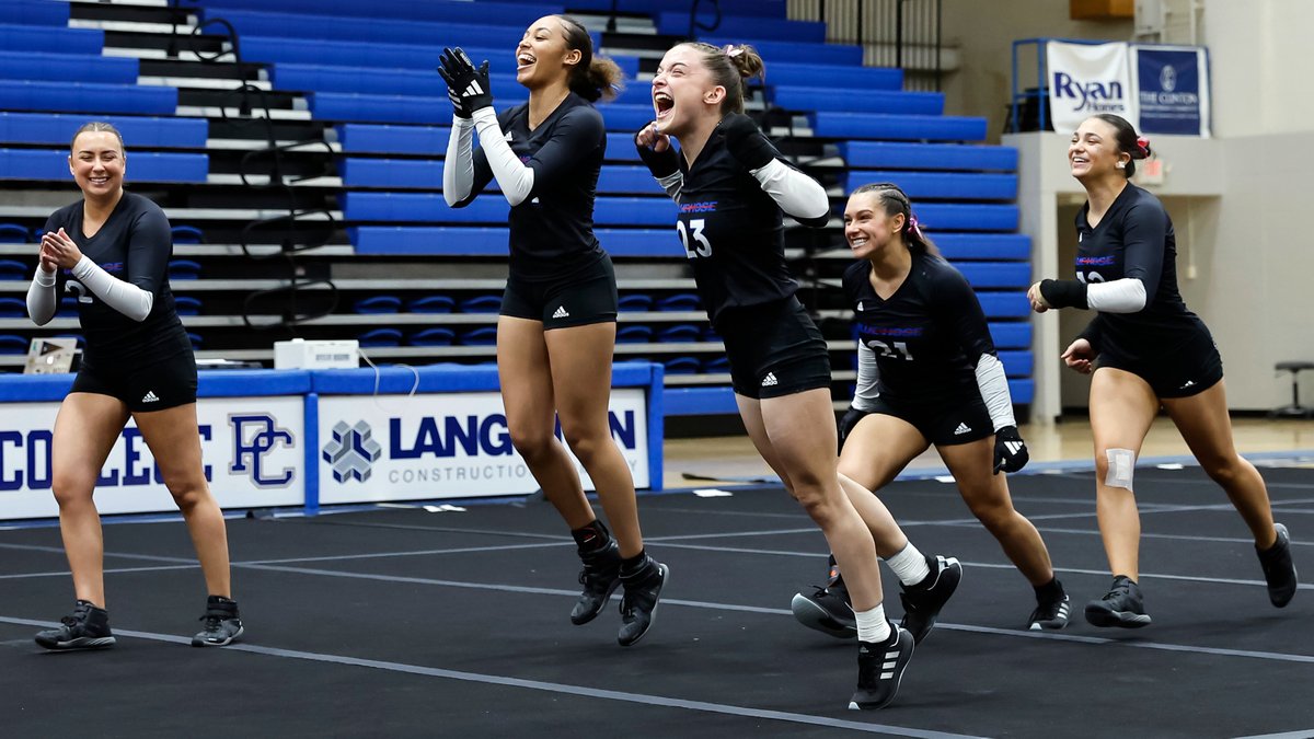 𝐁𝐋𝐔𝐄 𝐇𝐎𝐒𝐄 𝐖𝐈𝐍!  

Presbyterian won the Pyramid, Toss, and Team Events to beat Morgan State, 237.045-221.985, on the road.  

#GoBlueHose | #capable | #ironsharpensiron⚔️