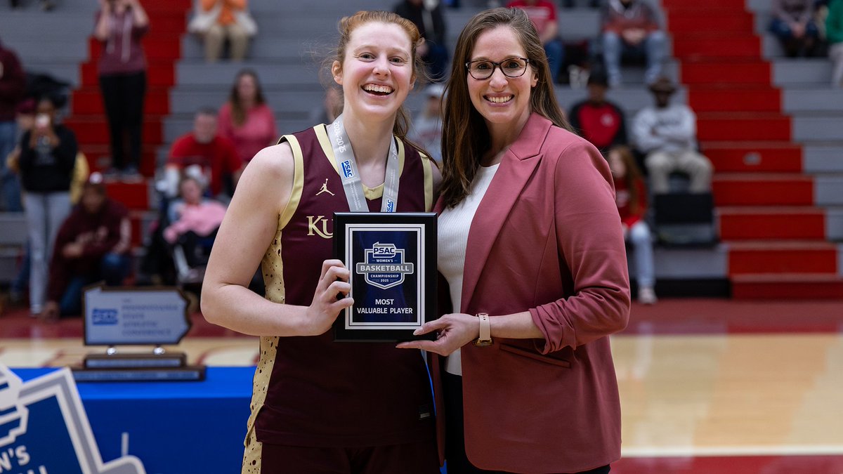 Kutztown University Athletics (@kugoldenbears) on Twitter photo WBB | Congrats to Abbey Hearn on earning the <a href="/PSACsports/">PSAC Sports</a> Tournament's Most Valuable Player award after a monstrous weekend of back-to-back 30 point games! #HereYouRoar WBB | Congrats to Abbey Hearn on earning the <a href="/PSACsports/">PSAC Sports</a> Tournament's Most Valuable Player award after a monstrous weekend of back-to-back 30 point games! #HereYouRoar