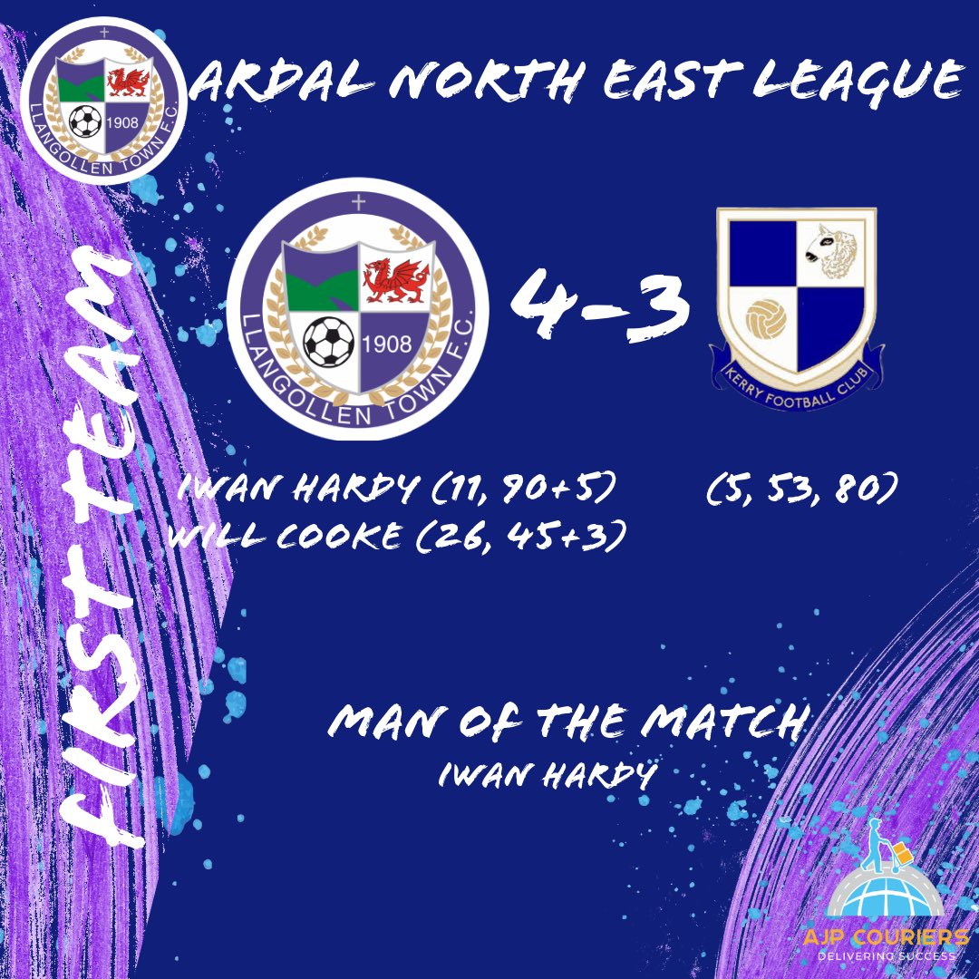 Llangollen Town FC (@llangollenfc) on Twitter photo 