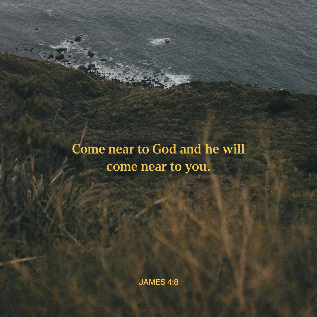 YouVersion's tweet photo. James 4:8 https://t.co/GxBh0pEXzL