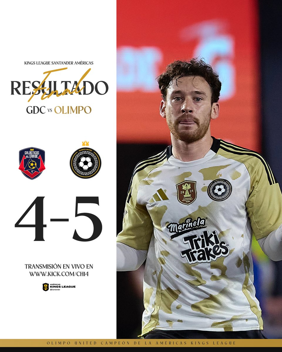 Por fin llegó!! Todo es parte del proceso y esta victoria nos permite seguir creciendo como equipo. 💪🔥

🏛️ 5 - 4 🪐

#OlimpoUnited #DestinadosALaGrandeza