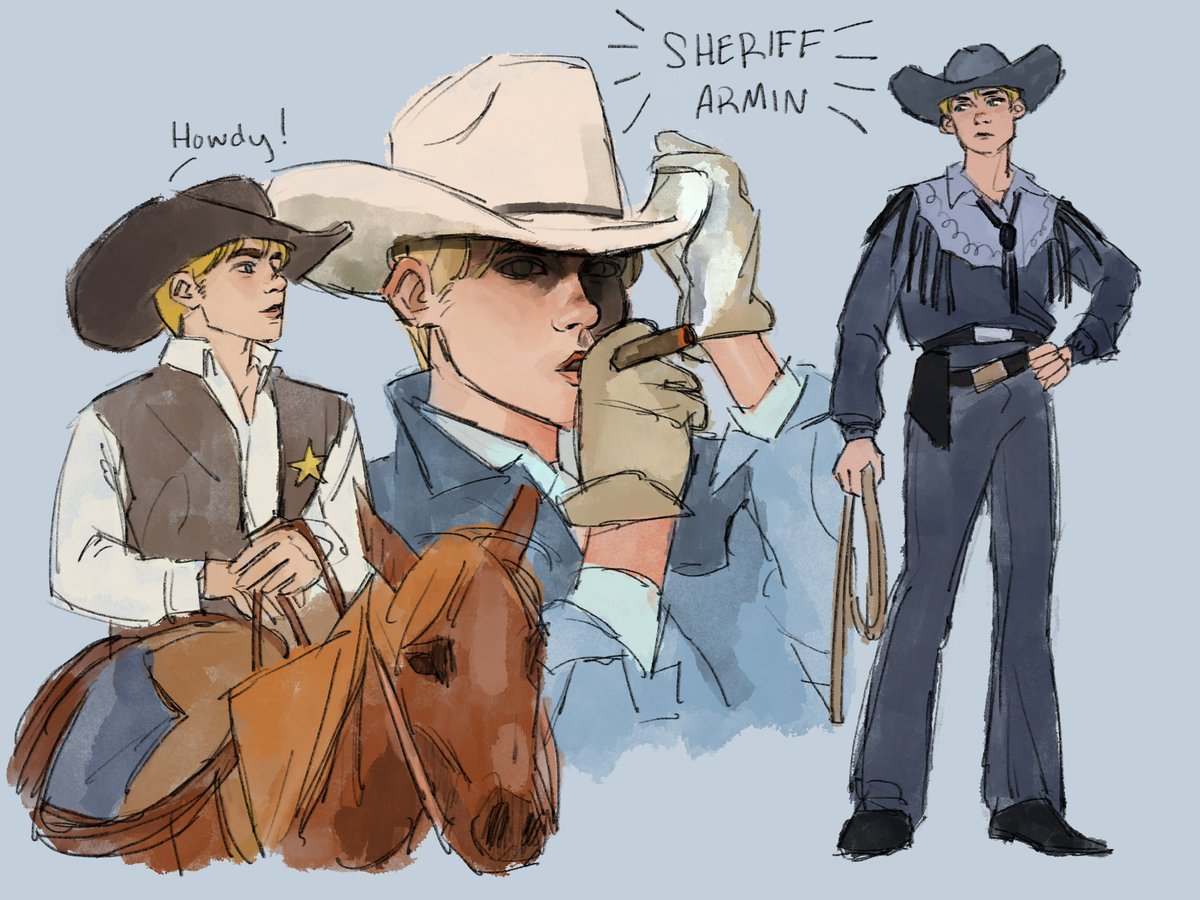 Save a horse ride a cowboy 

#arminarlert #AttackOnTitan