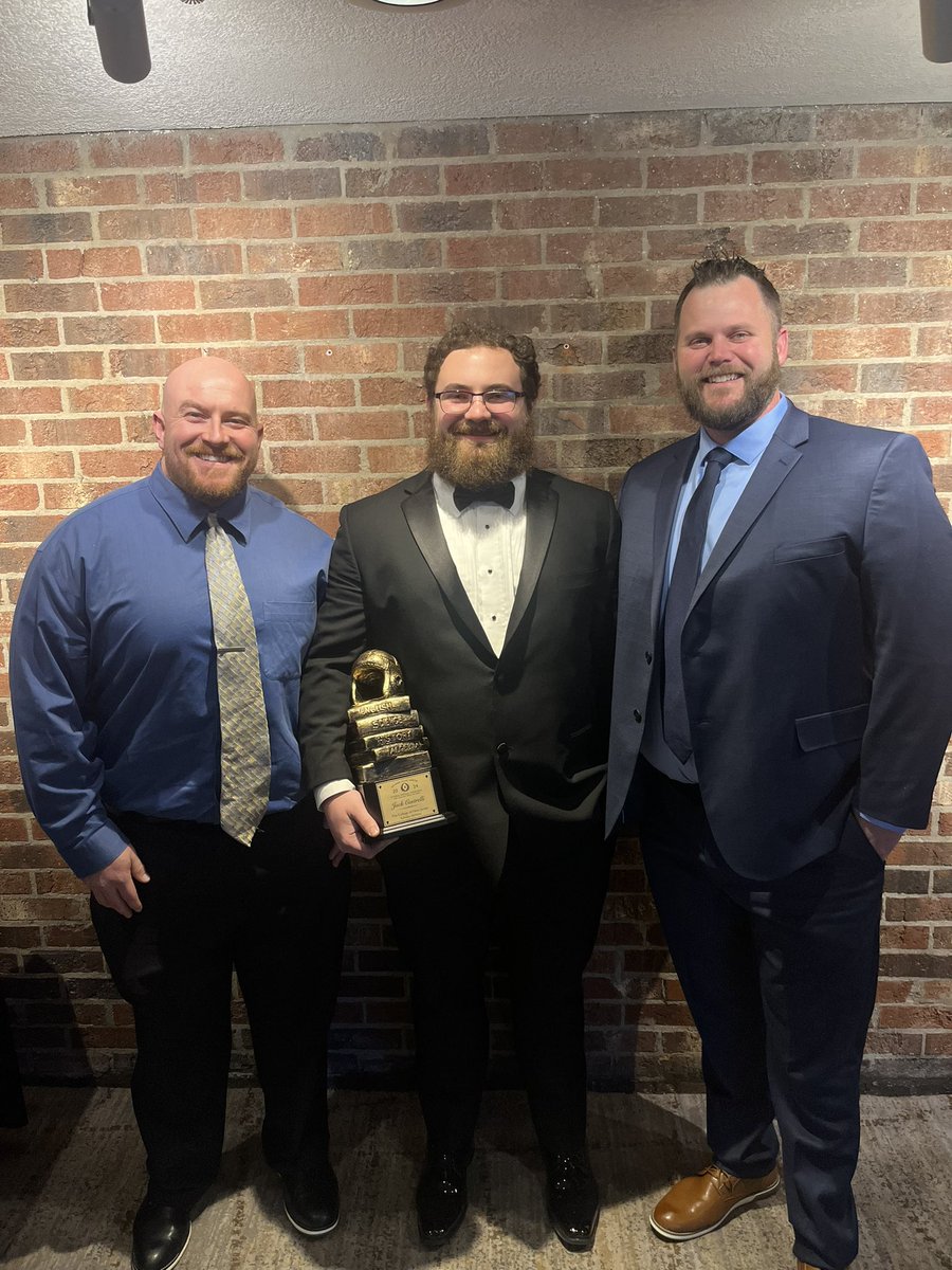 Congratulations to Jack Centrelli for being honored tonight by the Delaware Valley Chapter of the National Football Foundation and College Hall of Fame as the recipient of the 2024 Earl H. Dean Scholar-Leader-Athlete award from The College of New Jersey. 🦁

#BeBetter | #BeGreat