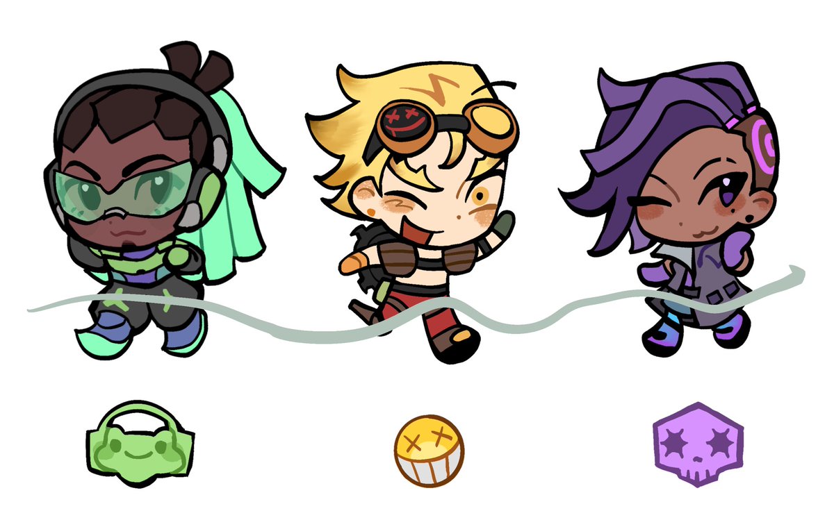 加了个lucio，下一个画什么…dva或者源氏