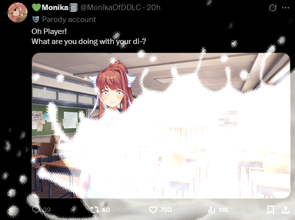 your tweet lowk sucked so i spilt milk on it lmao