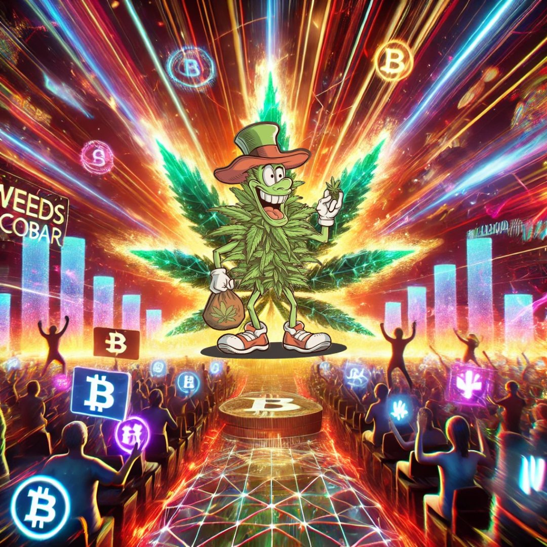 High on #Weedscobar, stacked with #Solana. Crypto lifehack of the year! #WeedGang #Crypto