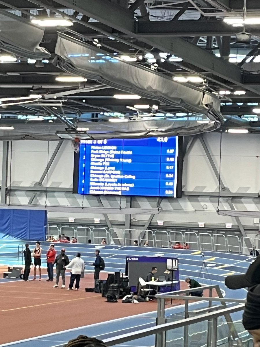 fintan_lenn's tweet image. I had a big PR in the 60m High hurdles (8.97a) at the meet Cabin fever meet Thursday. It was at the Gately center. I won my heat and ended up getting 7th overall. Maine south track overall had a great meet with a lot of PRs and we all had a great time. @MaineSouthTrack