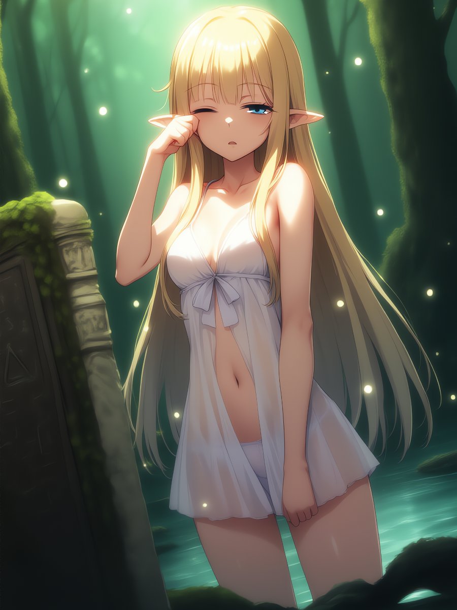 AI____si's tweet photo. おはようございます☀️
 #Elf #FantasyArt https://t.co/ATWgNa3oeT