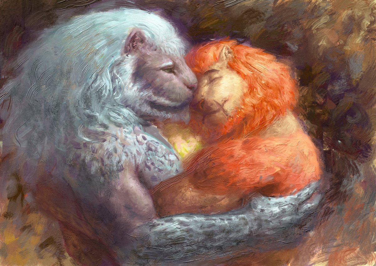 Lovey dovey hrothgars for a lovely friend <3