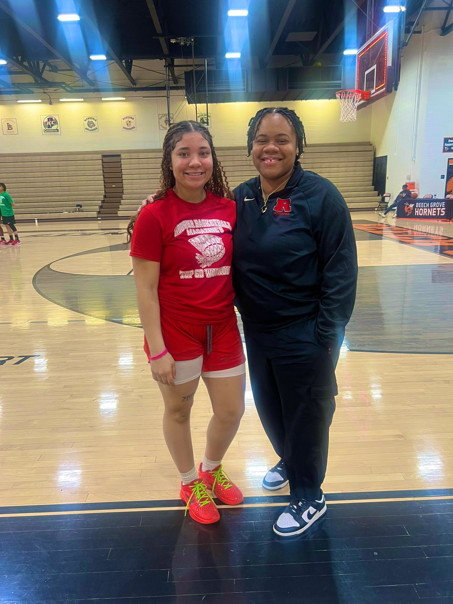 Had the opportunity to support  <a href="/AmyannahT2025/">Amyannah Tucker</a> as she represented <a href="/RGB_RedDevils/">Richmond Lady Red Devils</a> at the <a href="/HBBMagazine/">Hoosier Basketball Magazine</a> Top 60 Senior workout—She did great! #AllHeart