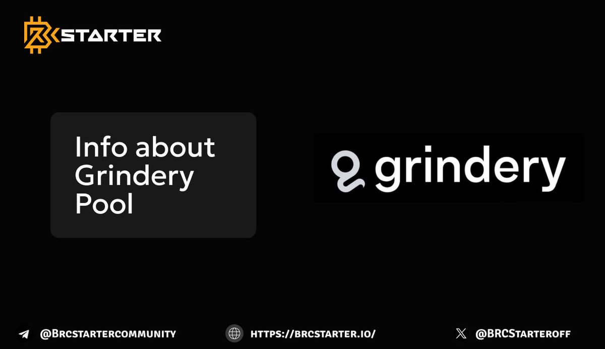 BrightStart (@brcstarteroff) on Twitter photo BRCStarters,
We want to inform you regarding a change of the token price of <a href="/grindery_io/">Grindery | The currency of AI</a> project. As the project changed the tokenomics in order to reduce the FDV our round has been affected, the price changed from $0.049 to $0.036.
The change has been already updated in our BRCStarters,
We want to inform you regarding a change of the token price of <a href="/grindery_io/">Grindery | The currency of AI</a> project. As the project changed the tokenomics in order to reduce the FDV our round has been affected, the price changed from $0.049 to $0.036.
The change has been already updated in our