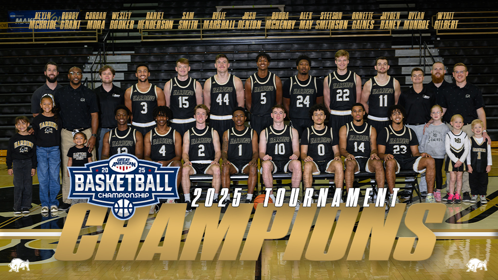 Harding Sports (@hardingsports) on Twitter photo GAC TOURNAMENT CHAMPIONS!
FINAL | <a href="/Harding_MBB/">Harding Men's Basketball</a> 75, Southern Nazarene 74 #GOBisons
Next Up: NCAA TOURNAMENT! Selection Show, Sunday, March 9, 10 p.m., NCAA.com GAC TOURNAMENT CHAMPIONS!
FINAL | <a href="/Harding_MBB/">Harding Men's Basketball</a> 75, Southern Nazarene 74 #GOBisons
Next Up: NCAA TOURNAMENT! Selection Show, Sunday, March 9, 10 p.m., NCAA.com