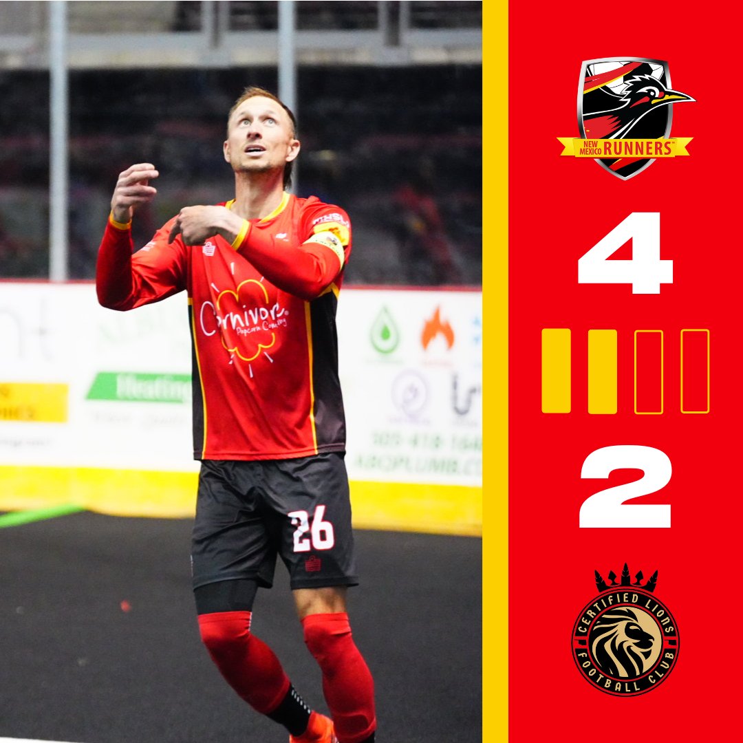 At the half, we lead Oklahoma City 4-2. Let's keep the energy going! ⚡

#NMRvsOKC