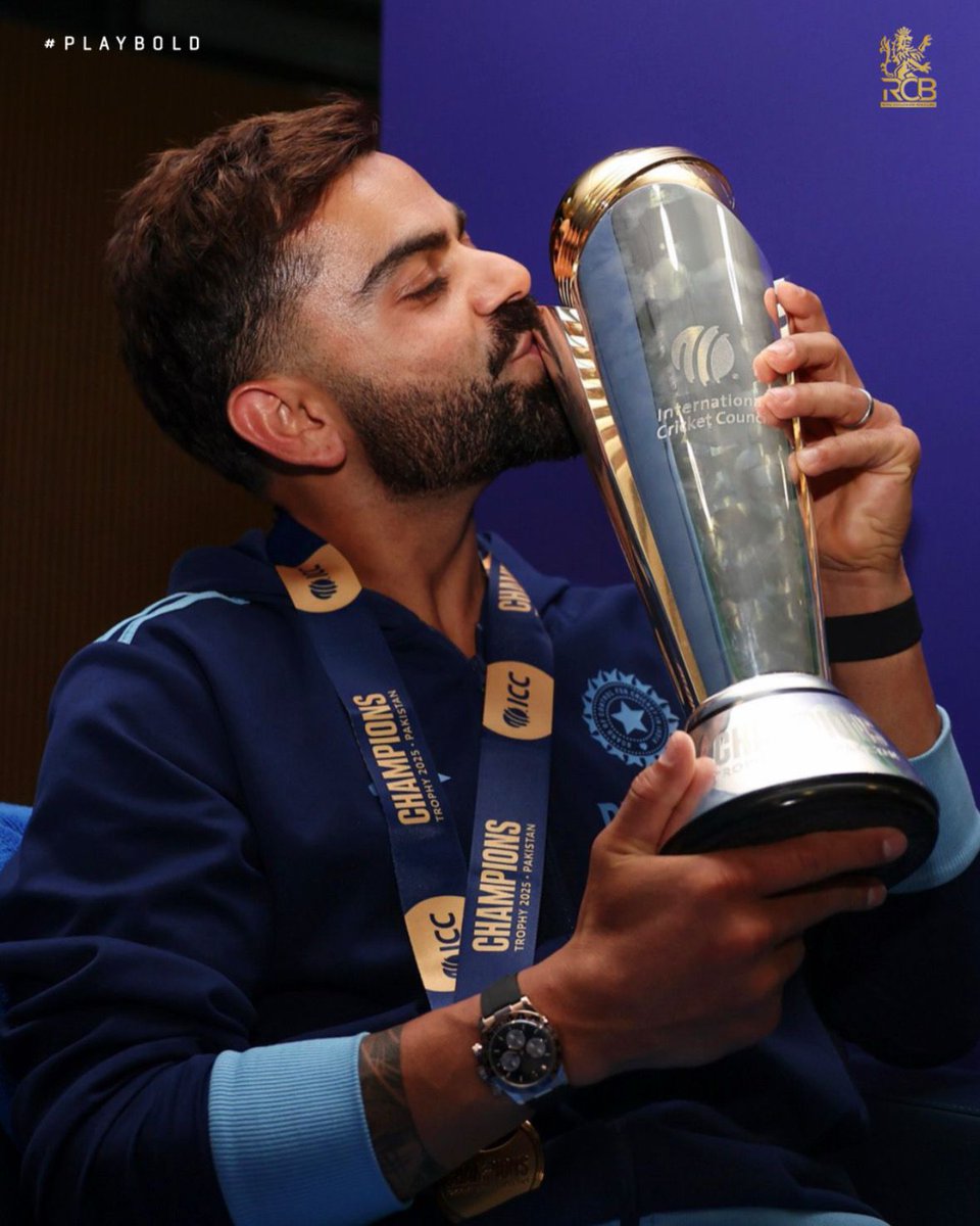 Good morning 🇮🇳

#PlayBold #ನಮ್ಮRCB #CT2025