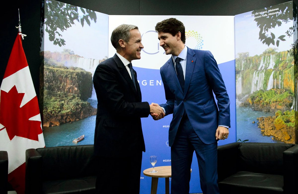 nicksortor's tweet photo. 🚨 #BREAKING: Governor Justin Trudeau has been replaced by another weak leftist, Mark Carney, as Prime Minister of Canada

These people will NEVER learn 🤣

Trump is going to continue walking the Canadian leader around on a leash.

I’m not sure Canada can be saved at this point. https://t.co/u9EOmcPu6n