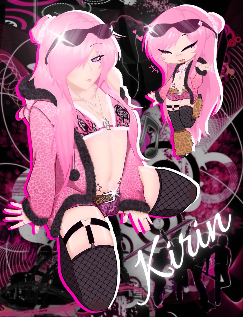 Nonst1ck_Pann's tweet image. My OC 😋 (outfit, background and pose were from pinterest ) #OC #drawing