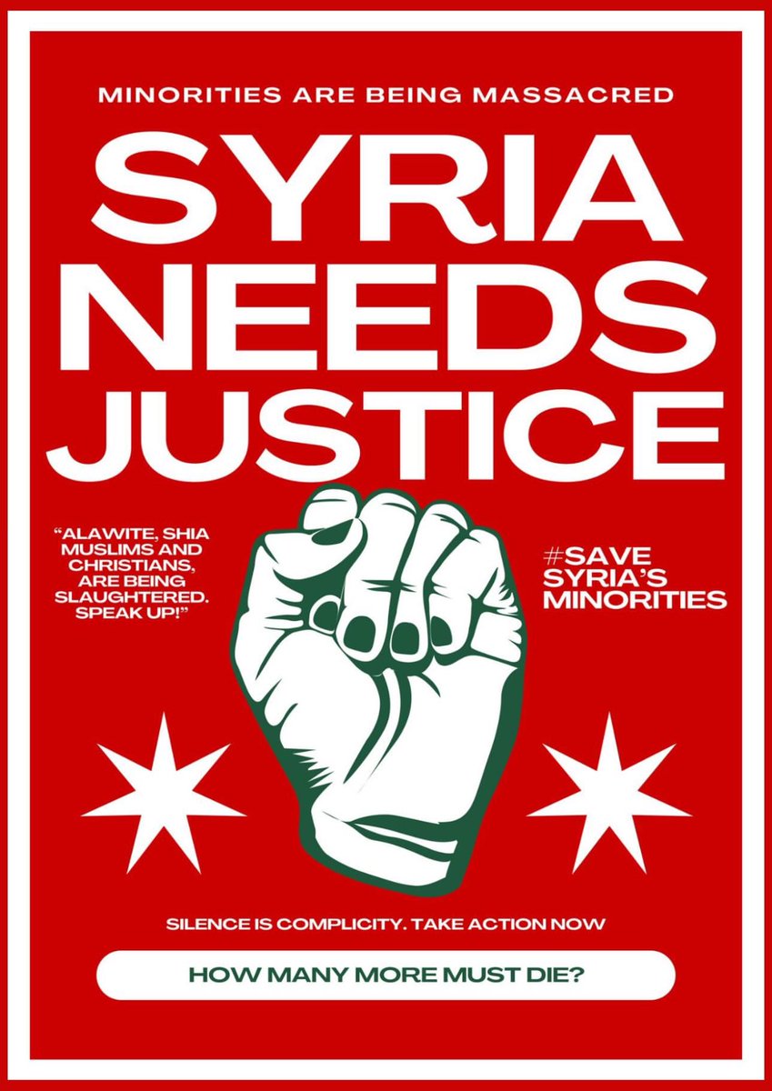 SAVE ALAWITES AND CHRISTIANS IN SYRIA. OUR COMMUNITIES ARE GETTING MURDERED IN THOUSANDS. INTERNATIONAL COMMUNITY MUST ACT NOW.
