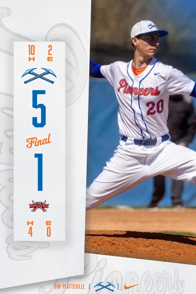 UW-Platteville Athletics (@uwp_pioneers) on Twitter photo Another strong pitching performance, this time by Brady Hoppert, led <a href="/UWPlattBaseball/">UW-Platteville Baseball</a> to a 5-1 win over MSOE in game two of the doubleheader on Sunday! #SwingTheAxe #uwp #uwplatteville #platteville Another strong pitching performance, this time by Brady Hoppert, led <a href="/UWPlattBaseball/">UW-Platteville Baseball</a> to a 5-1 win over MSOE in game two of the doubleheader on Sunday! #SwingTheAxe #uwp #uwplatteville #platteville