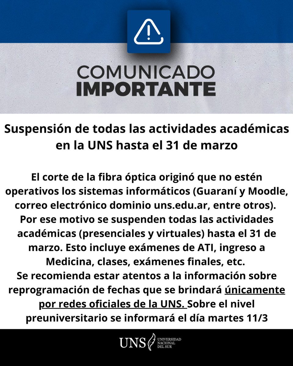 UNS_oficial's tweet image. 