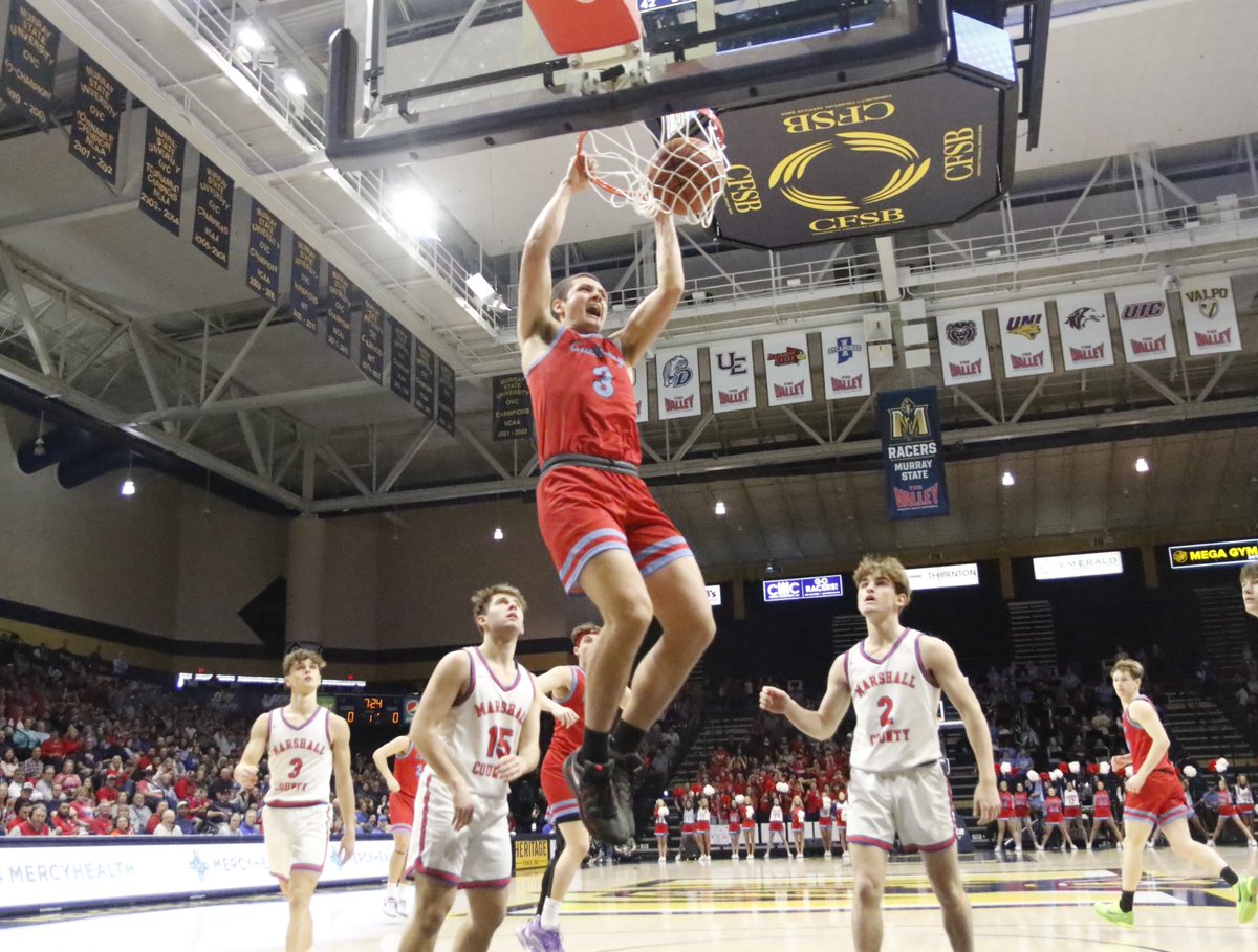Professor Springer (@racercard) on Twitter photo .<a href="/JonahButler35/">Jonah Butler</a> slammed home <a href="/CallowayBoysBB/">Calloway Co. Boys BB</a>’s first basket of the game to set the tone that the Lakers would not be denied their regional title this year, defeating the Marshals 73-56.
The senior had 24 points in the title game. .<a href="/JonahButler35/">Jonah Butler</a> slammed home <a href="/CallowayBoysBB/">Calloway Co. Boys BB</a>’s first basket of the game to set the tone that the Lakers would not be denied their regional title this year, defeating the Marshals 73-56.
The senior had 24 points in the title game.
