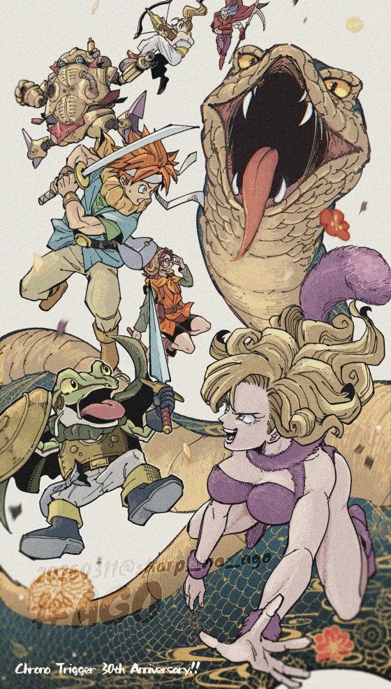 sharp_na_ago's tweet image. Congrats on 30th anniversary!!

#クロノトリガー30周年 
#ChronoTrigger30th
#ChronoTrigger