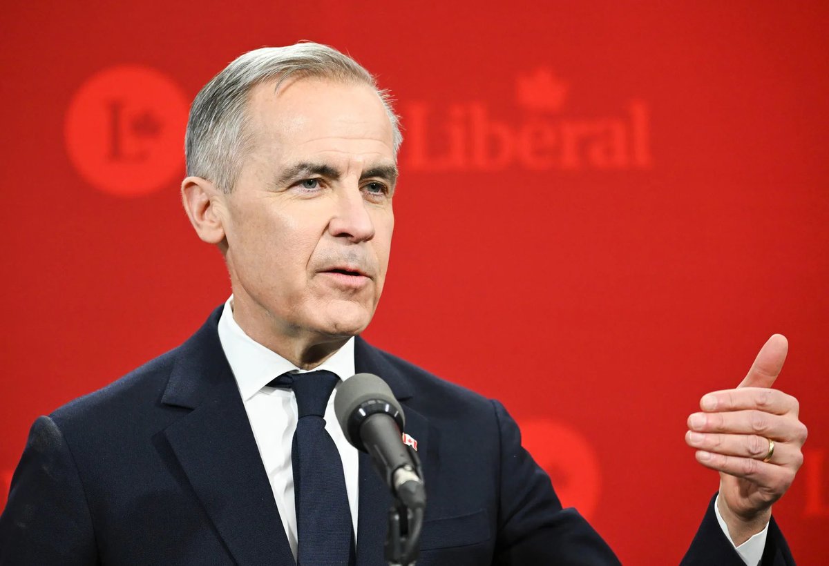 harryjsisson's tweet image. 🇨🇦 Canada’s incoming Prime Minister, Mark Carney, just put Donald Trump in his place shortly after being selected by the Liberal Party: 

“A person who worships at the alter of Donald Trump will kneel before him, not stand up to him”

“These are dark days. Dark days brought on by…