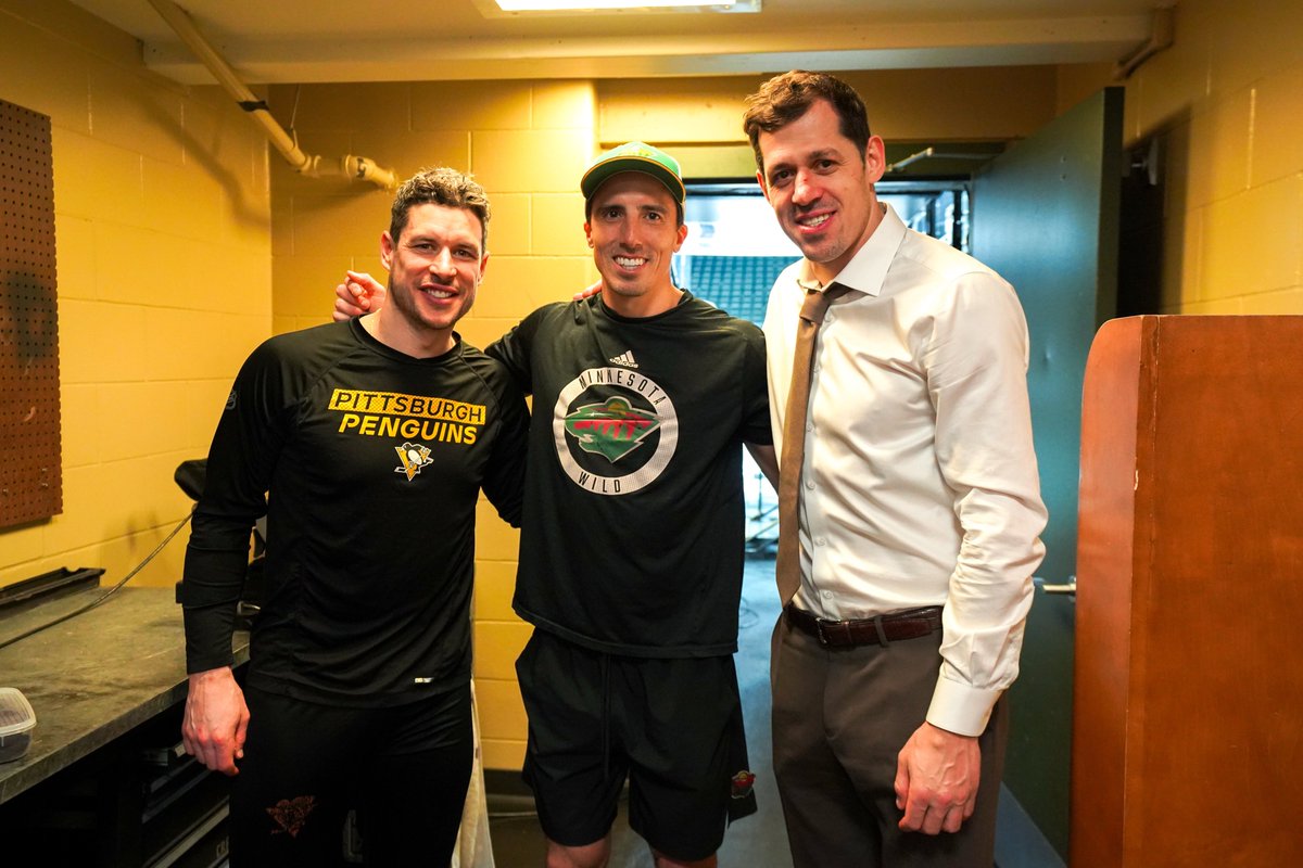 penguins's tweet image. Once teammates, always family ❤️