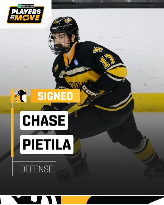 Photo of Chase Pietila with text that reads: "Signed, Chase Pietila."