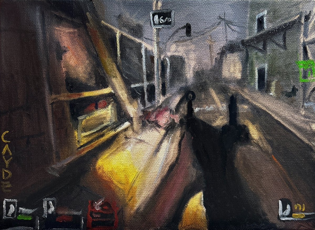 Here’s a Left 4 Dead 2 painting I did