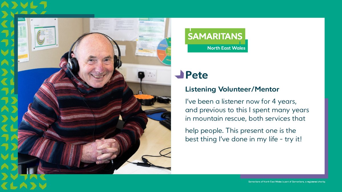Samaritans of Rhyl and North East Wales (@samaritansrhyl) on Twitter photo The Rhyl & North East Wales Samaritans Branch is currently recruiting new volunteers.
If you're interested in applying, please email: rhyl.branchrecruitment@samaritans.org The Rhyl & North East Wales Samaritans Branch is currently recruiting new volunteers.
If you're interested in applying, please email: rhyl.branchrecruitment@samaritans.org