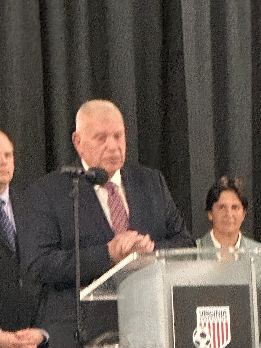 So honored to hear Bill Lanza’s passionate acceptance speech at the VA-DC Soccer Hall of Fame Induction ceremony tonight. Bill thanked NCSL for providing one of the first places to coach, play, and officiate.