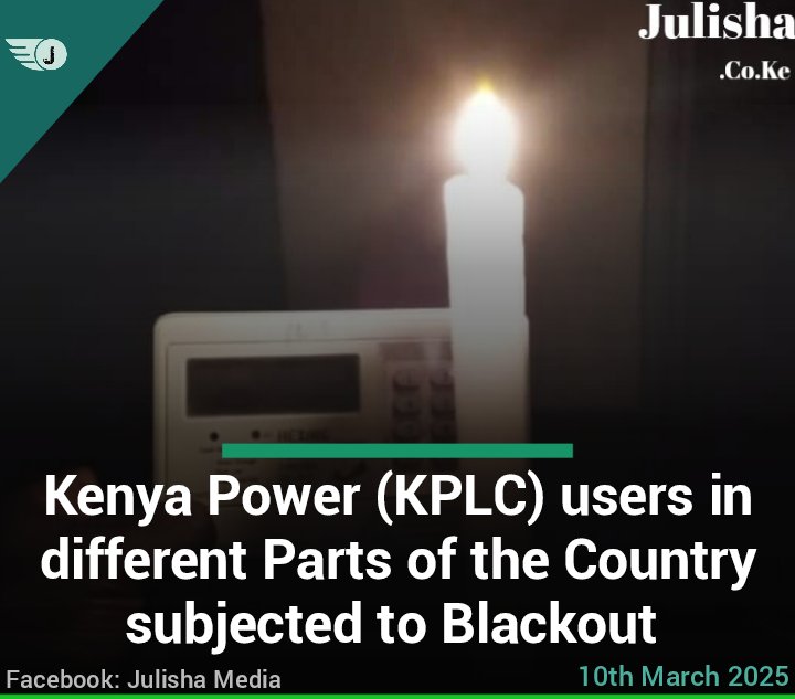 Goddie_Ke's tweet image. Kenya Power, KPLC, Users in Different Parts of the Country Subjected to Blackout