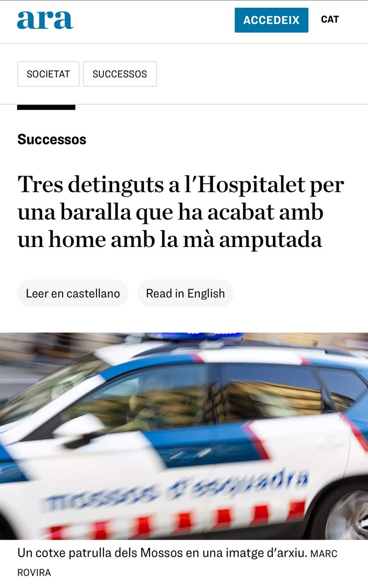 SplCme's tweet photo. Y a todo eso hay que sumarle que en Hospitalet se producen el doble de delitos que en Sabadell o Terrassa, o 5 veces más que en Castelldefels. https://t.co/CmurPKYVji