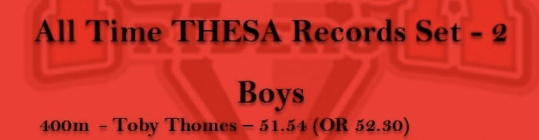 Toby Thomes (@tobythomes_3) on Twitter photo New School record‼️ New School record‼️