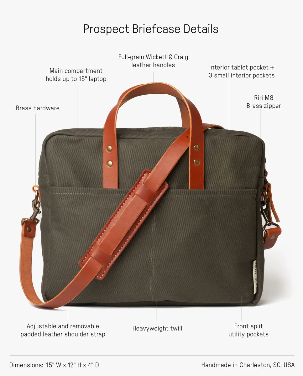 ugmonk's tweet photo. This J. Stark bag has been my daily carry for the last 4 years.

Only a few in stock, so now's your last chance to grab one: https://t.co/1yggdt0yr3 https://t.co/yKKoYqo525