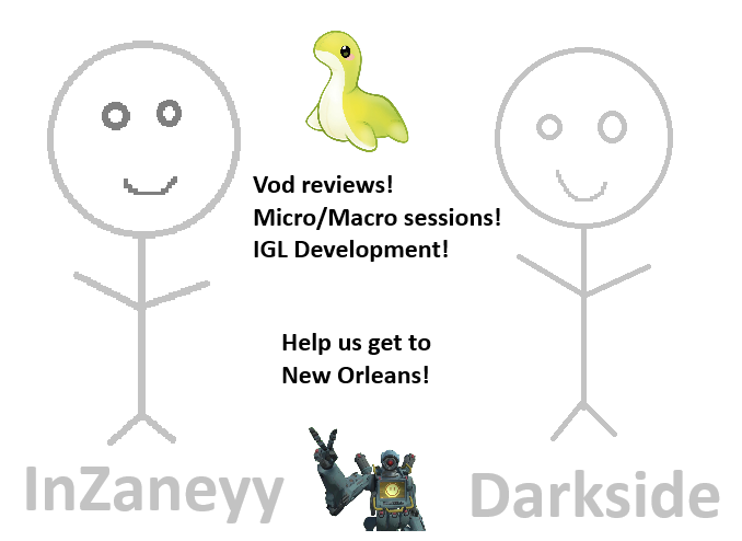 The boys gave us the green light to do some free lance work to help us get to new orleans if we are unable to sign with an org. 

with that being said <a href="/Darkside_Apex/">Darkside</a> and I will be opening up some sessions in hope to make enough to go. Our Dms are open!

Please like and share!