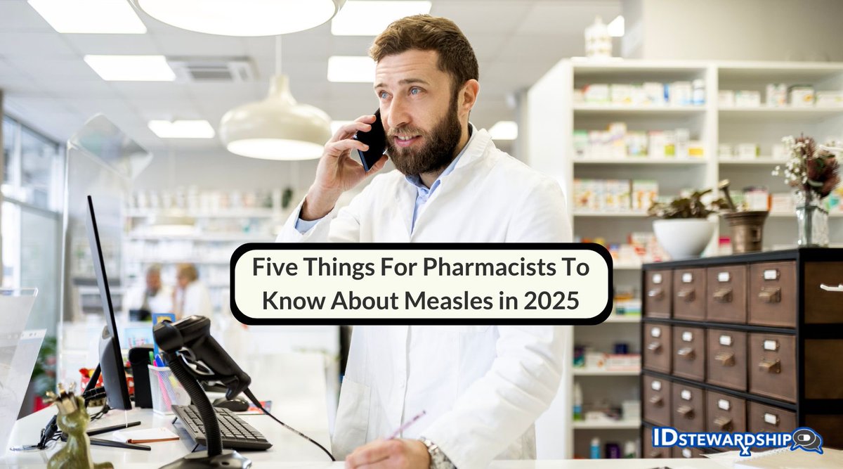 🔔 New Article!

Need to know about #measles?… here is an article I prepared for #pharmacists who want some cliff notes

👀 idstewardship.com/five-things-ph…

#TwitteRx #IDtwitter #IDxPosts